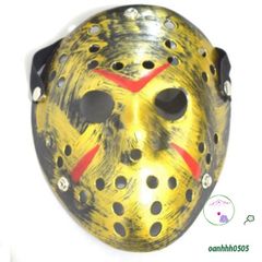 Mặt nạ Jason Voorhees Kinh Dị Nhựa - Phụ Kiện Halloween Unisex Tham Gia Tiệc Tùng, Mặt Nạ Hóa Trang Độc Đáo