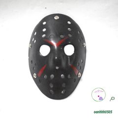 Mặt nạ Jason Voorhees Kinh Dị Nhựa - Phụ Kiện Halloween Unisex Tham Gia Tiệc Tùng, Mặt Nạ Hóa Trang Độc Đáo