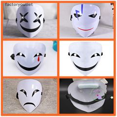 Mặt Nạ Cosplay Hiruko Đen Trắng - Phong Cách Anime Độc Đáo Cho Người Hâm Mộ Thời Trang