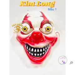 Mặt Nạ Ma Cà Rồng Halloween - Mặt Nạ Hóa Trang Kinh Dị Cho Trẻ Em & Người Lớn, Nhiều Mẫu Màu Sắc, Chất Liệu Nhựa