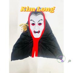 Mặt Nạ Ma Cà Rồng Halloween - Mặt Nạ Hóa Trang Kinh Dị Cho Trẻ Em & Người Lớn, Nhiều Mẫu Màu Sắc, Chất Liệu Nhựa