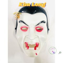 Mặt Nạ Ma Cà Rồng Halloween - Mặt Nạ Hóa Trang Kinh Dị Cho Trẻ Em & Người Lớn, Nhiều Mẫu Màu Sắc, Chất Liệu Nhựa