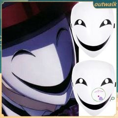 Mặt Nạ Halloween Anime Hiruko Đen Trắng - Phụ Kiện Siêu Đẹp Cho Bữa Tiệc Hóa Trang, Quà Tặng Độc Đáo Cho Người Lớn