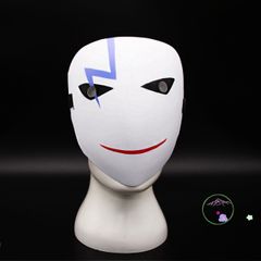 Mặt Nạ Hóa Trang Kagetane Hiruko Anime Black Bullet Unisex - Mặt Nạ Tiệc Halloween Độc Đáo và Sáng Tạo