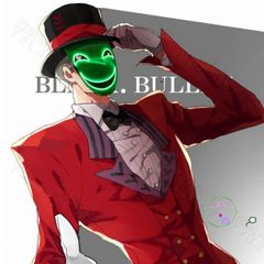 Mặt Nạ LED Phát Sáng Anime Black Bullet Hiruko - Chú Hề Tỏa Sáng Cho Halloween & Tiệc Hóa Trang