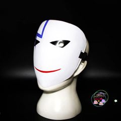 Mặt Nạ Halloween HIRUKO Hình Mặt Cười Trắng Ngộ Nghĩnh - Phụ Kiện Cosplay Thời Trang Party Unisex
