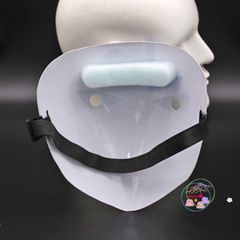 Mặt Nạ Halloween HIRUKO Hình Mặt Cười Trắng Ngộ Nghĩnh - Phụ Kiện Cosplay Thời Trang Party Unisex