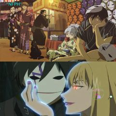 Mặt Nạ Hóa Trang Hiruko Cosplay Đen Trắng - Phụ Kiện Anime Bullet Đen Độc Lạ, Thiết Kế Chất Lượng Cao