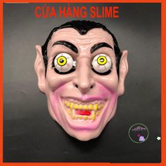 Mặt Nạ Ma Quái Hai Mắt Răng NanH - Phụ Kiện Hóa Trang Halloween và Trung Thu Cho Trẻ Em - MSP15672