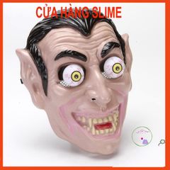 Mặt Nạ Ma Quái Hai Mắt Răng NanH - Phụ Kiện Hóa Trang Halloween và Trung Thu Cho Trẻ Em - MSP15672