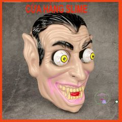 Mặt Nạ Ma Quái Hai Mắt Răng NanH - Phụ Kiện Hóa Trang Halloween và Trung Thu Cho Trẻ Em - MSP15672
