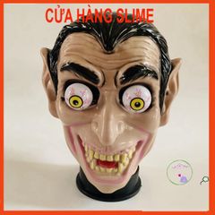 Mặt Nạ Ma Quái Hai Mắt Răng NanH - Phụ Kiện Hóa Trang Halloween và Trung Thu Cho Trẻ Em - MSP15672