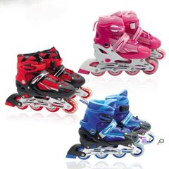 Giày Patin Cao Cấp Meiyaya 4 Bánh Cho Trẻ Em và Người Lớn - Điều Chỉnh Kích Cỡ, Chất Liệu PVC Bền, Vòng Bi APEC 7