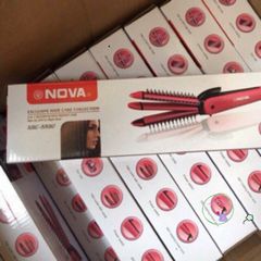 Lược điện Nova NHC-8890 3 trong 1 - Xoăn, Uốn, Dập Xù Thời Trang Cho Tóc - Sản Phẩm Chính Hãng Chất Lượng Cao