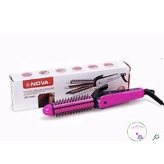 Máy Là Tóc Nova 8890 3 Trong 1 - Lược Điện Uốn Xoăn, Dập Xù & Là Thẳng Tiện Lợi, Thiết Kế Nhỏ Gọn, Chất Lượng Cao