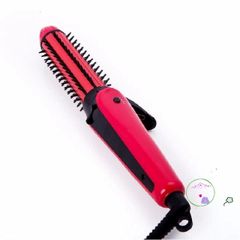 Lược Điện Tạo Kiểu Tóc Nova 8890 - 3 Trong 1 Uốn Cụp, Xoăn, Làm Phồng, Thiết Kế Thông Minh, Màu Hồng, Dễ Dàng Sử Dụng