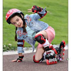 Giày Patin Sport Cao Cấp XIAO Điều Chỉnh Kích Cỡ Cho Trẻ Em & Người Lớn - Tặng Nón Bảo Hiểm & Bảo Hộ, Màu Sắc Đa Dạng