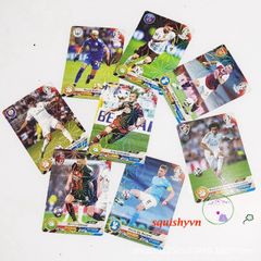 Bộ 8 Ảnh Thẻ Cầu Thủ Siêu Sao Bóng Đá - Gói Lẻ Hấp Dẫn Chất Liệu Lấp Lánh Quà Tặng Fan Bóng Đá
