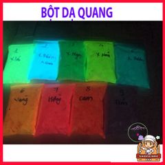 Bột Dạ Quang Phát Sáng Trong Đêm - 50g/100g Làm Đồ Trang Trí, Vẽ Dạ Quang, Sáng Mãi 2-6 Giờ, Sơn Dạ Quang Tạo Kiệt Tác Nghệ Thuật