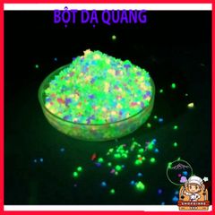 Bột Dạ Quang 10gr - Chất Liệu DIY Tô Điểm Tiểu Cảnh, Terrarium, Sơn Tường Phát Sáng Trong Bóng Tối