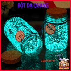 Bột Dạ Quang 10g - Cát Phát Sáng Huỳnh Quang Cho Nghệ Thuật, Trang Trí, Vẽ Mặt, Không Độc Hại, An Toàn Cho Môi Trường