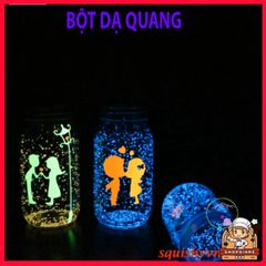 Bột Dạ Quang 10g - Cát Phát Sáng Huỳnh Quang Cho Nghệ Thuật, Trang Trí, Vẽ Mặt, Không Độc Hại, An Toàn Cho Môi Trường