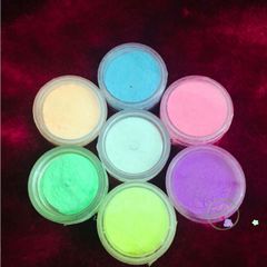 Bột Dạ Quang Hộp 5Gram - Phát Sáng Màu Xanh, Vàng, Hồng Cho Nghệ Thuật và Thủ Công - Đặc Biệt Chống Nước, Dễ Sử Dụng