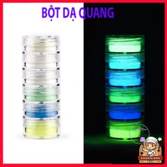 Bột Dạ Quang Nhiều Màu - Phát Sáng Cực Mạnh Dùng Trong Trang Trí và Nghệ Thuật - Lotus Craft Shop