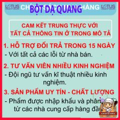 Bột Dạ Quang Nhiều Màu - Phát Sáng Cực Mạnh Dùng Trong Trang Trí và Nghệ Thuật - Lotus Craft Shop