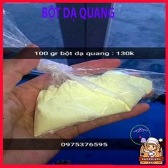 Bột Dạ Quang Phát Sáng Trong Đêm - Bột Huỳnh Quang Pha Chế Tạo Hiệu Ứng Ánh Sáng 50g & 100g Cho Nghệ Thuật DIY