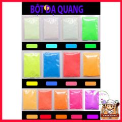 Bột Dạ Quang Mịn 10g Phát Sáng Trong Bóng Tối - Chọn Màu Huỳnh Quang Dùng Cho Mọi Dịp Trang Trí Nội Thất Và Ngoại Thất