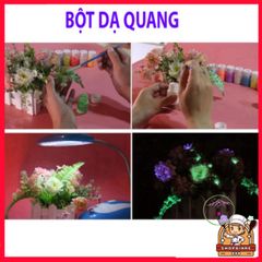 Bột Dạ Quang Sơn Móng Tay DIY - Phát Sáng Trong Bóng Tối, An Toàn Cho Da, 8 Màu Sắc Sáng Tạo Nghệ Thuật Móng Tay