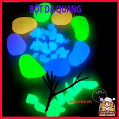 Bột Dạ Quang Mịn 10gr - Chất Tô Điểm Sa Bàn, Tiểu Cảnh, Epoxy DIY Phát Sáng Mạnh Trong Bóng Tối - Trang Trí Sáng Tạo Mới Lạ