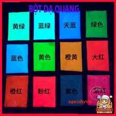 Bột Dạ Quang Mịn 10gr - Chất Tô Điểm Sa Bàn, Tiểu Cảnh, Epoxy DIY Phát Sáng Mạnh Trong Bóng Tối - Trang Trí Sáng Tạo Mới Lạ
