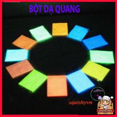Bột Dạ Quang Mịn 10gr - Chất Tô Điểm Sa Bàn, Tiểu Cảnh, Epoxy DIY Phát Sáng Mạnh Trong Bóng Tối - Trang Trí Sáng Tạo Mới Lạ