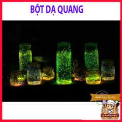 Bột Dạ Quang 10G Trường Thịnh - Phát Sáng Màu Các Màu Xanh, Vàng, Hồng, Tím, Dùng Trong Nghệ Thuật và Trang Trí