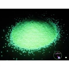 Bột Dạ Quang 100g Phát Sáng Trong Đêm - Màu Ánh Xanh, Chống Vàng, Pha Sơn Cảnh Báo, Thời Gian Phát Sáng Lâu Dài