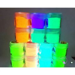 Bột Dạ Quang Hũ 40g Tự Chọn Đủ Màu - Mỹ Thuật Đúc Tượng Phát Sáng Huỳnh Quang Trường Thịnh Epoxy