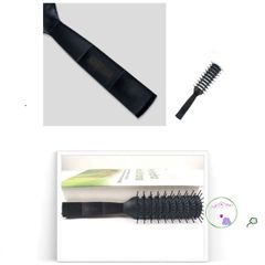 Lược Bán Nguyệt Chaoba CH1200 - Lược Tạo Kiểu Tóc Nam Đen Sang Trọng, Phụ Kiện Sấy Tóc Chất Lượng Cao