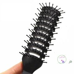 Lược Sấy Phồng Chaoba 3D Chuyên Nghiệp - Lược Tạo Kiểu Tóc Nam Định Hình Phồng Dày Hơn cho Stylist