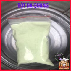Bột Dạ Quang 50 Gram Phát Sáng Trong Đêm - Nguyên Liệu Tạo Động Nghệ Thuật, An Toàn, Dễ Dàng Sử Dụng