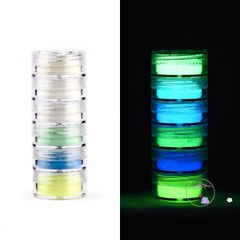 Bột Dạ Quang Phát Sáng Nhiều Màu - Mỹ Thuật Trang Trí Nội Thất, Hòa Trộn Dễ Dàng, Chất Lượng Cao từ LOTUS CRAFT SHOP