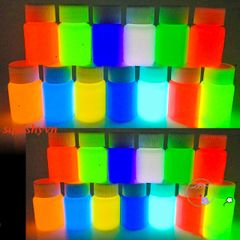 Sơn Dạ Quang Phát Sáng 9 Màu 22ml - Sơn Nước An Toàn Cho Da, Phù Hợp Vẽ Tạo Kiểu Đêm Rực Rỡ