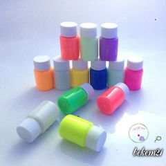 Sơn Dạ Quang Phát Sáng 9 Màu 22ml - Sơn Nước An Toàn Cho Da, Phù Hợp Vẽ Tạo Kiểu Đêm Rực Rỡ
