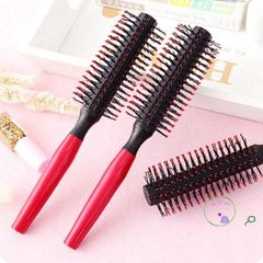 Lược Uốn Tóc Hình Tròn Misterolina - Công Cụ Tạo Kiểu Tóc Tiện Dụng, Chất Lượng Cao, Chăm Sóc Tóc Mát-Xa Da Đầu