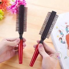 Lược Uốn Tóc Hình Tròn Misterolina - Công Cụ Tạo Kiểu Tóc Tiện Dụng, Chất Lượng Cao, Chăm Sóc Tóc Mát-Xa Da Đầu