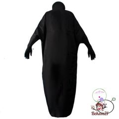 Bộ cosplay Vô Diện - Áo choàng đen và mặt nạ bí ẩn, lý tưởng cho trò chơi anime và lễ hội hóa trang