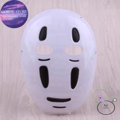 Mặt Nạ Vô Diện Cosplay Anime - Đồ Trang Trí Halloween Độc Đáo Tại Cornie.Store - Chất Liệu Nhựa, Nhiều Màu Sắc