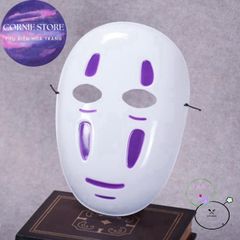 Mặt Nạ Vô Diện Cosplay Anime - Đồ Trang Trí Halloween Độc Đáo Tại Cornie.Store - Chất Liệu Nhựa, Nhiều Màu Sắc