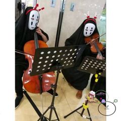 Bộ Trang Phục Hóa Trang Vô Diện Kaonashi - Áo Choàng Đen, Mặt Nạ Bí Ẩn & Găng Tay - Cosplay Anime Spirited Away Cho Người Lớn & Trẻ Em